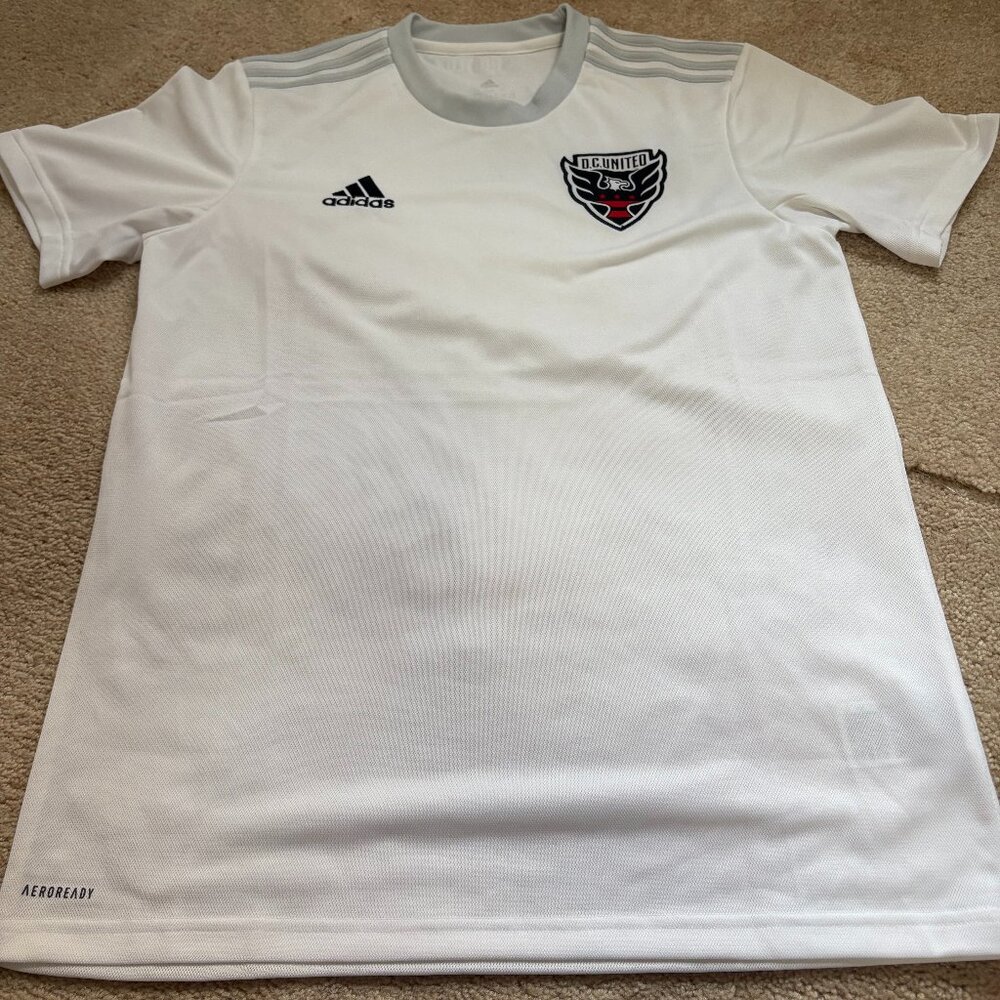 Adidas DC United Replica Men's Jersey - Away  Men's: Medium Color: White